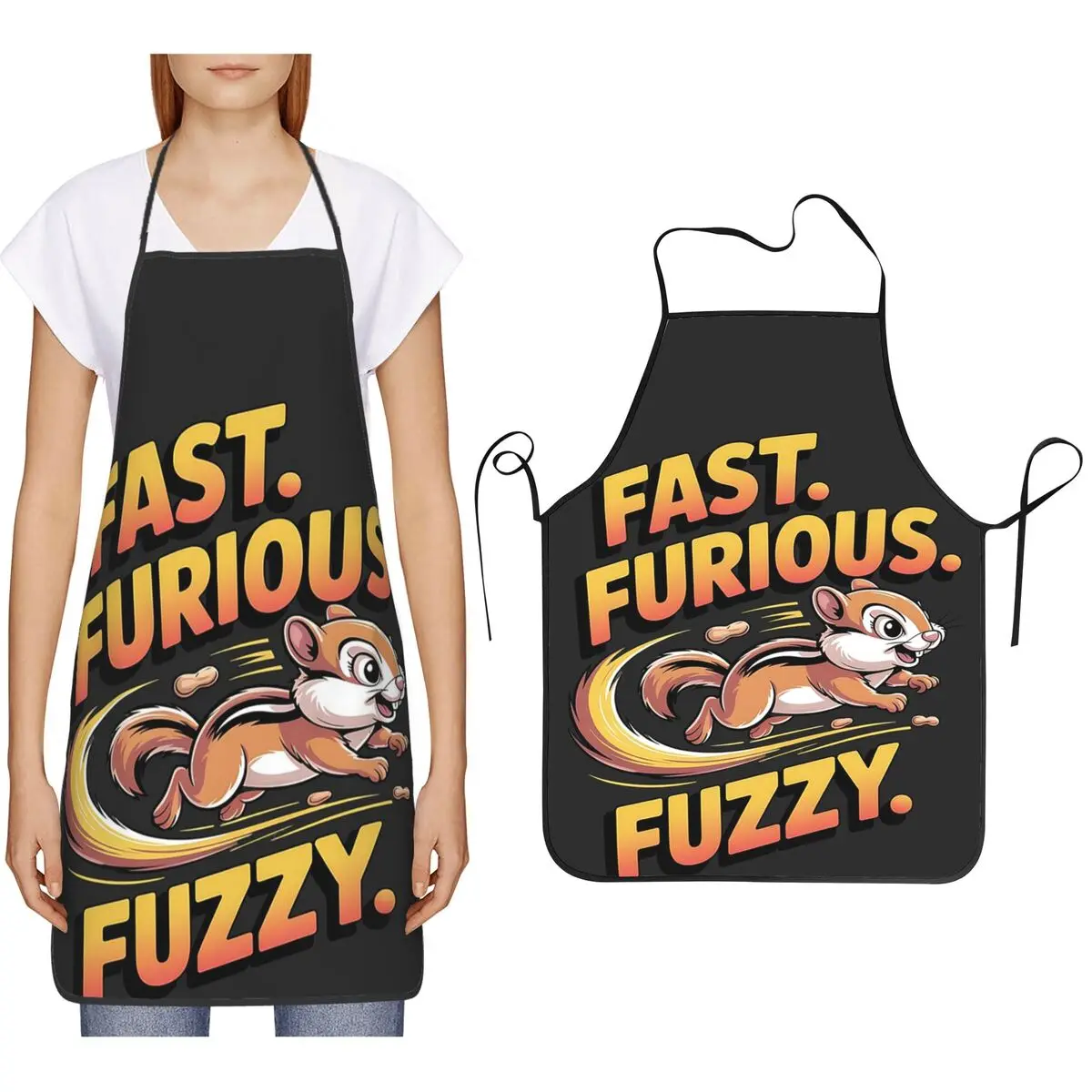 

Фартуки для быстрой, меловой и нечеткой я люблю бурундуки, фартуки для шеф-повара, кулинарии, кухни, водонепроницаемый нагрудник, сарафан для уборки кухни