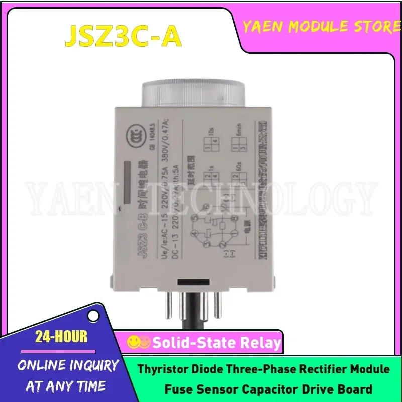 

JSZ3C-A JSZ3C-B JSZ3C-C JSZ3C-D JSZ3C-E JSZ3C-F JSZ3C-G AC220V NEW ORIGINAL Time relay IN STOCK