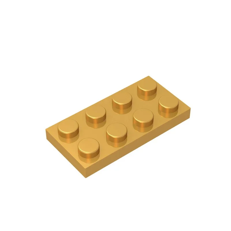 GDS-511 Plate 2 x 4 compatible with lego 3020 pieces of children's DIY building block Particles Plate DIY