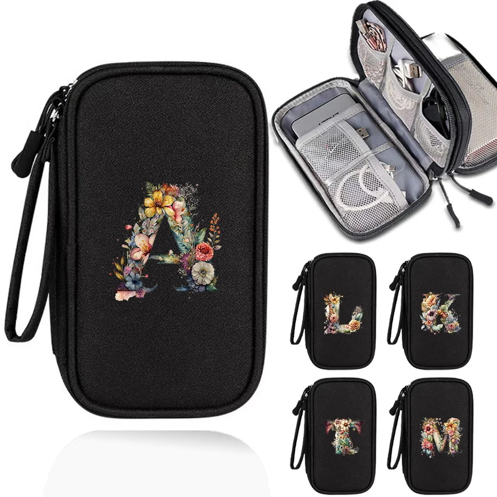 Organizer of Digital Travel Cases, Used for Data Cables, Power Banks, Headphone Storage Bags