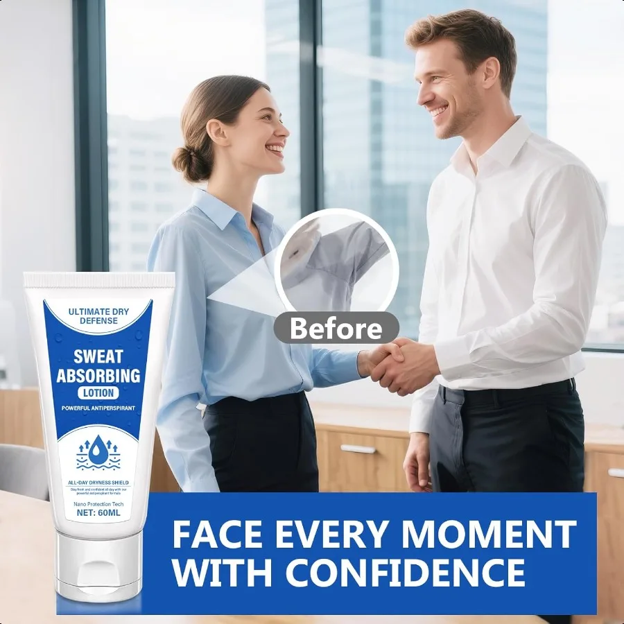 얼굴 발한 억제제 이마 얼굴 두피 뺨을위한 얼굴 땀 차단제 오일 감소 땀 감소 남성 여성에게 적합 60ml