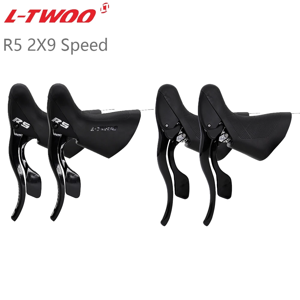 LTWOO R5 2X9 Speed Derailleurs Road Bike Shifter Lever Clamp/Brazed on Front Rear Derailleurs for Shimano Bicycle Parts