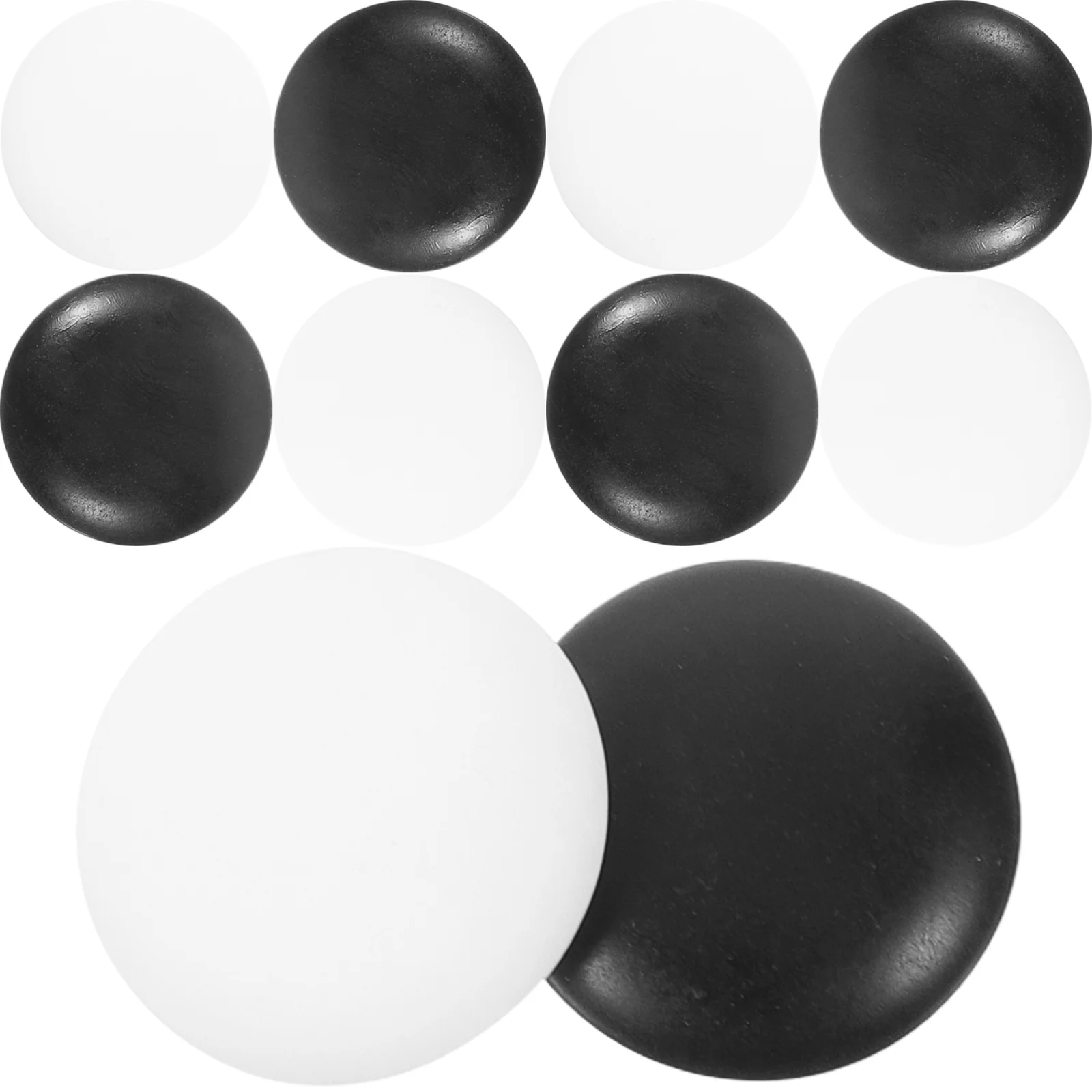 Pièces de Go explorez ecs à usage domestique, petites pièces plates, résistantes à la casse, accessoires Go stones, 360 pièces