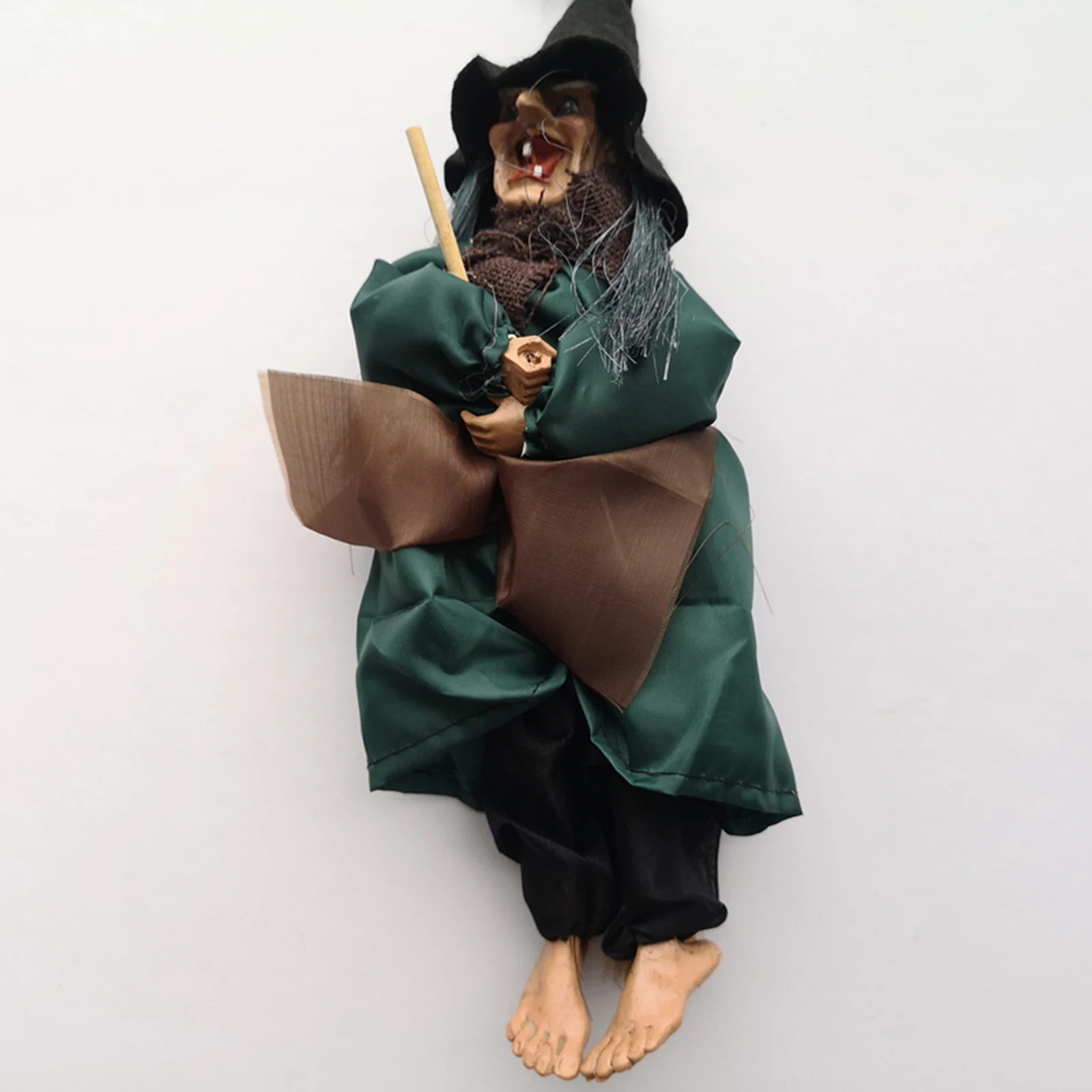 

Witch Little Dangling Attention-grabbing Decorations Halloween Sports Trick Treaters Prop Hanging Porch