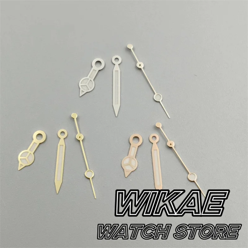 

BGW9 NH35 Watch Hands Rose Gold Silver Gold Hands Blue Green Cyan Luminou For NH34/NH35/NH36 Movement Watches Pointers Luminous