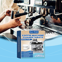 20-200PCS Coffee Machine Cleaning Effervescent Tablets Deeply Clean Dirt Remove Odors Prevent Blockages No Residue No Irritation