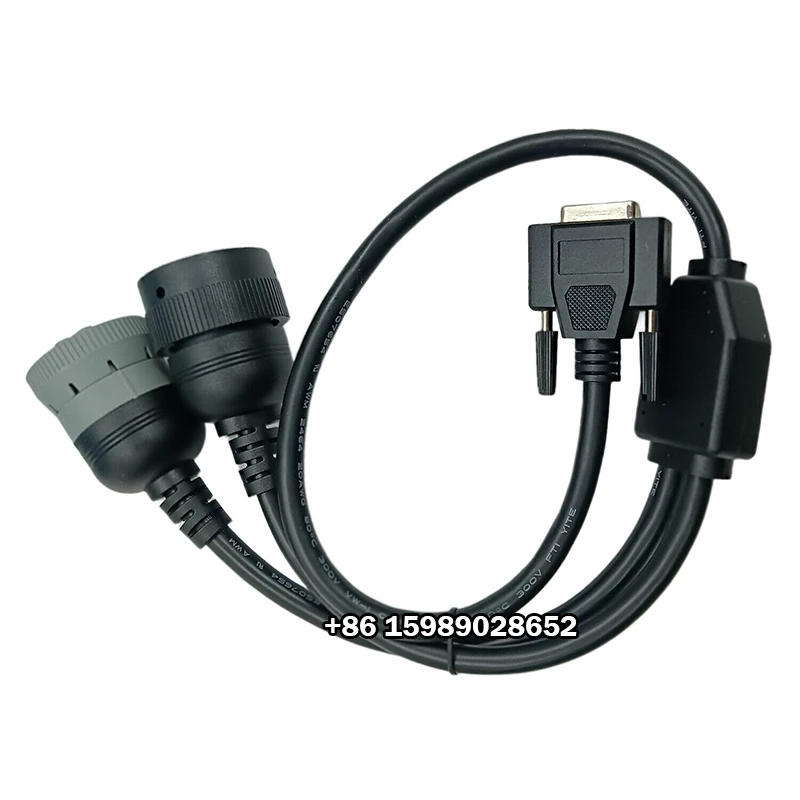 

317-7485 ET3 9+14 pin Communication Adapter cable 4780235 For Caterpillar Excavator Diagnostic Tool