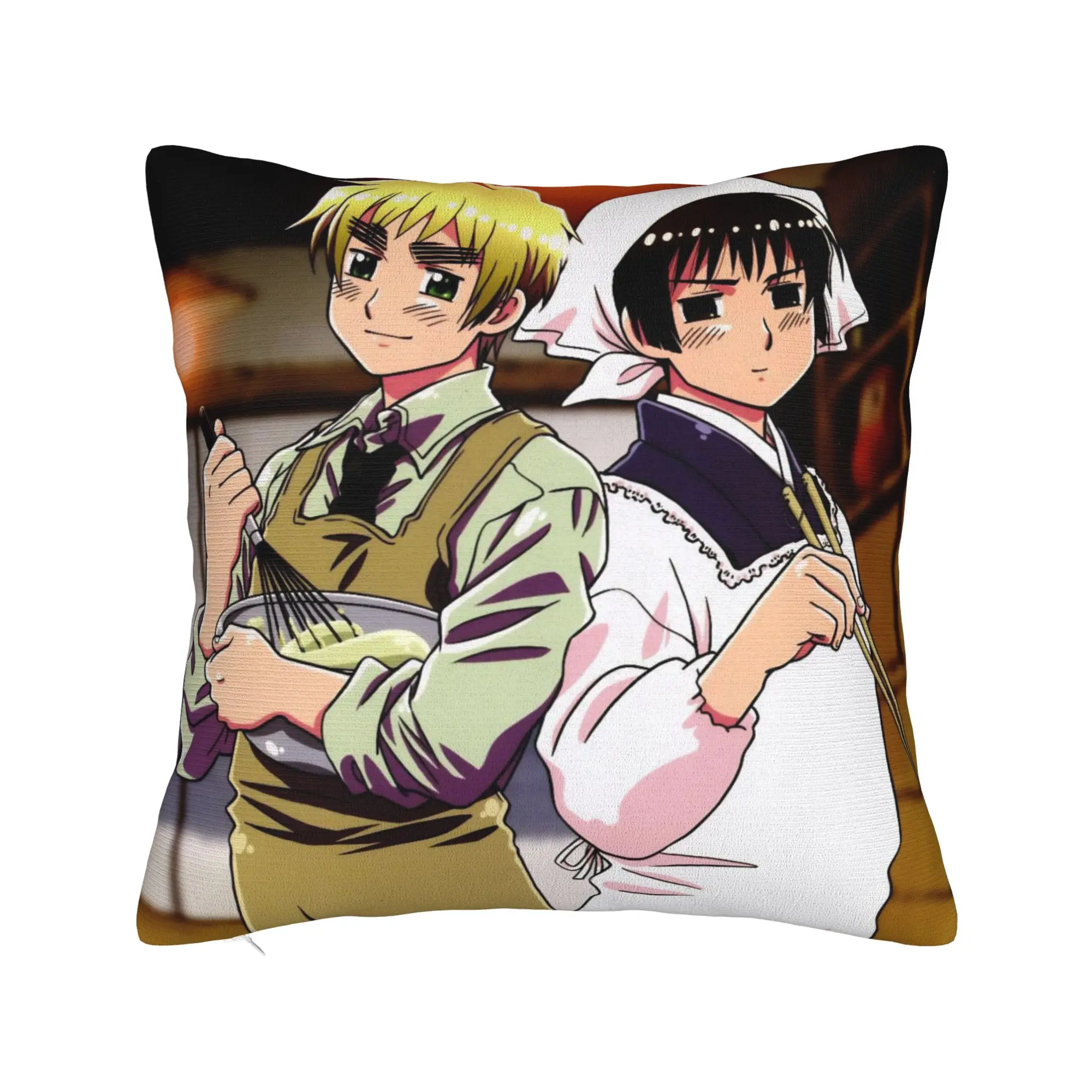 Decorative Pillowcase Hetalias Axis Powers Product Sofa  Pillow Case Cover Drop Shipping Multi Size