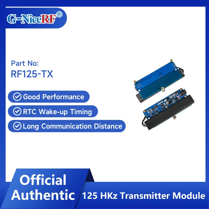 g-nicerf-2pcs-rf125-tx-low-power-consumption-wireless-air-wake-up-125khz-transmitter-module