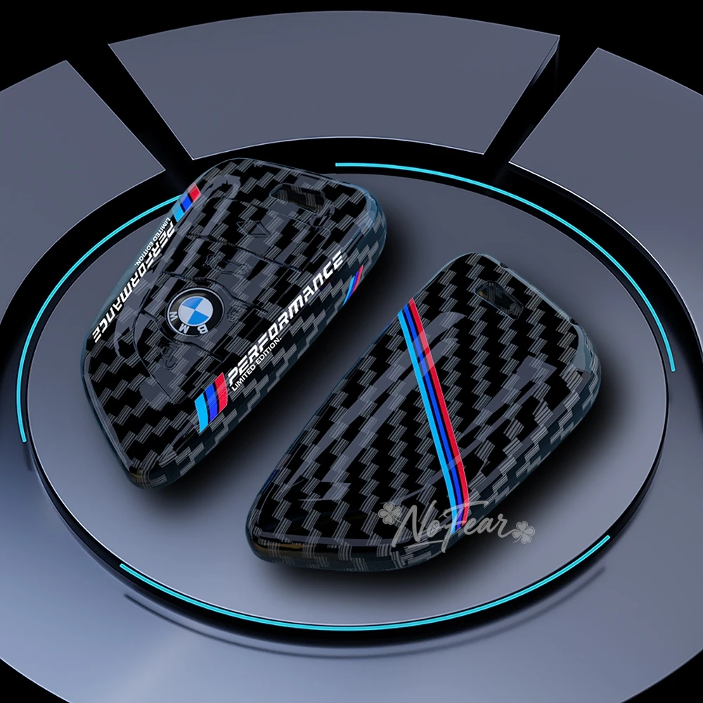 Carbon Fibre Car Key Cover Case Shell For BMW X1 X3 X4 X5 F15 X6 F16 G30 7 Series G11 F48 F39 520 525 F30 118i 218i Accessories - view 3