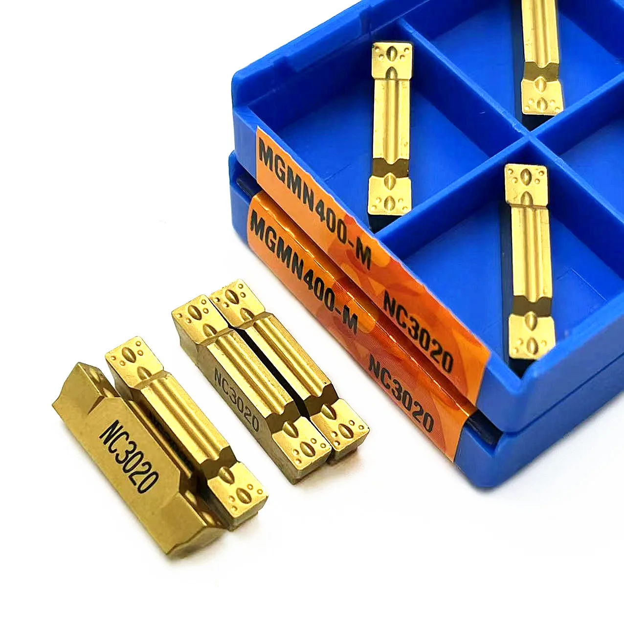 10Pcs  MGMN400 M PC9030 NC3020 NC3030 Turning Carbide Inserts CNC Metal Lathe Tools MGMN 400 NC3030 Grooving Inserts Hard Alloy