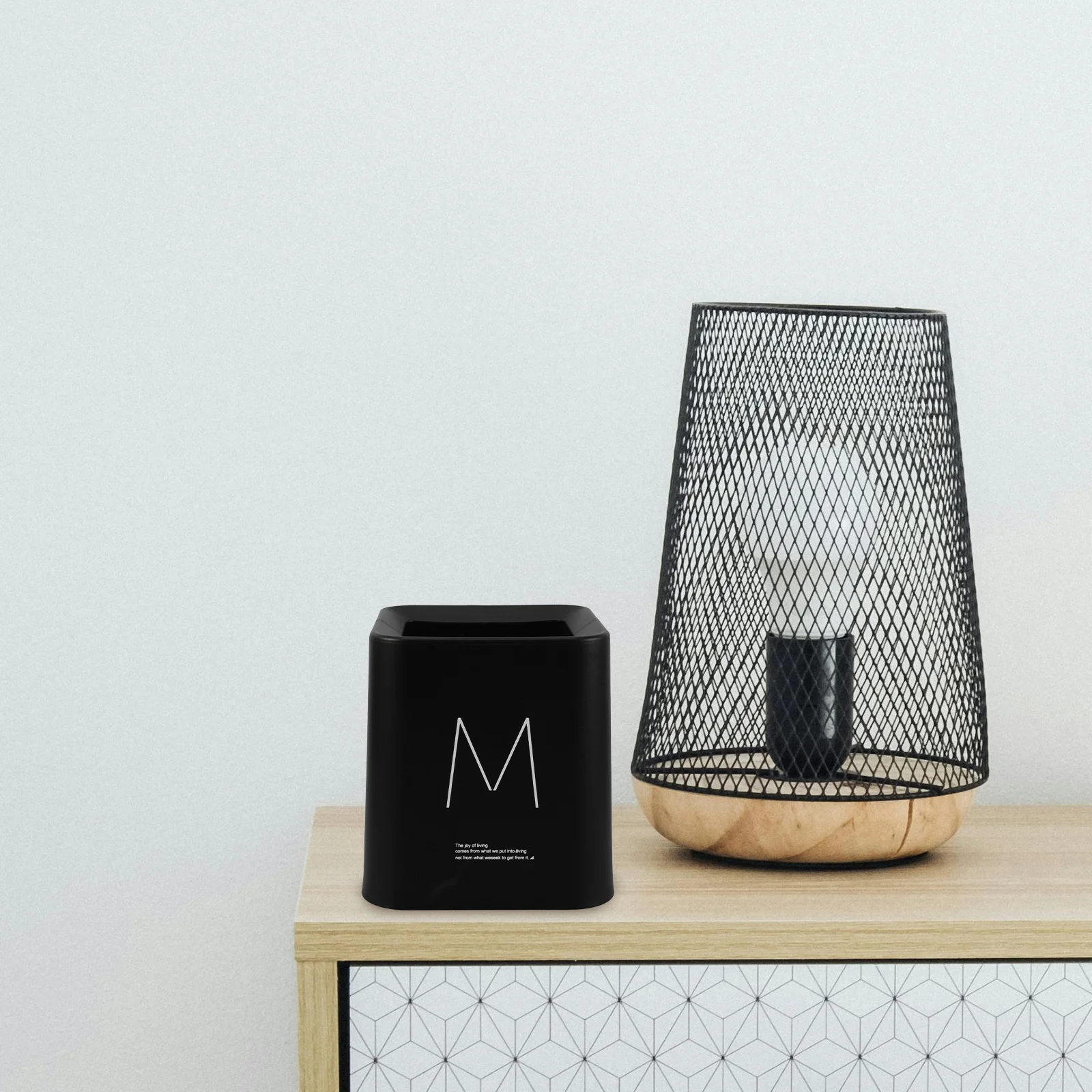 

Desk Trash Can Mini Tabletop Waste Can Stylish Compact Design Suitable for Home Office Dorm Practical Convenient Storage