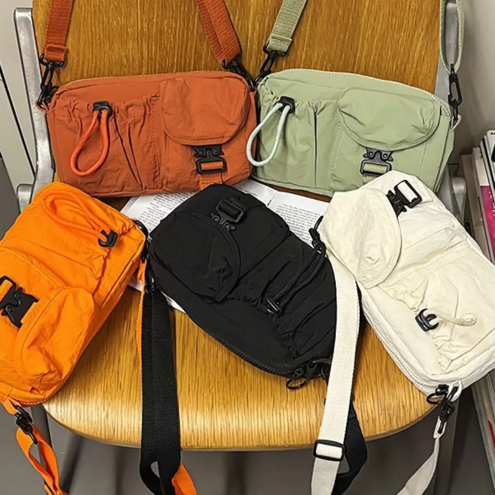 Workwear Style Design Sports Crossbody Bag Multifunctional Lightweight Multifunctional Chest Bag Single Shoulder Bag