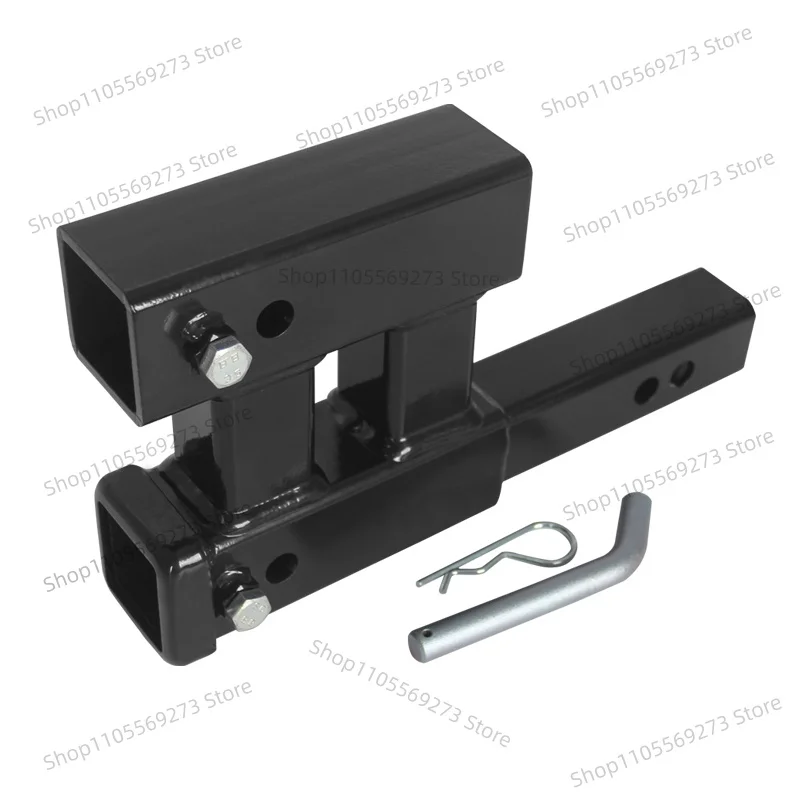 LH07 Dual 2-inch Extension Receiver trailer hitch for use trailer arm install