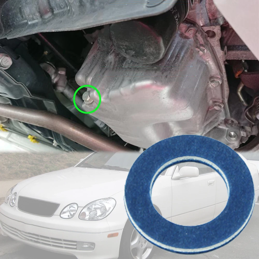 Oil Drain Sump Plug Gasket Washer 12mm Hole Seal Ring For Lexus GS300 GS400 GS450h GS460 S160 1997 - 2007 2008 2009 2010 2011