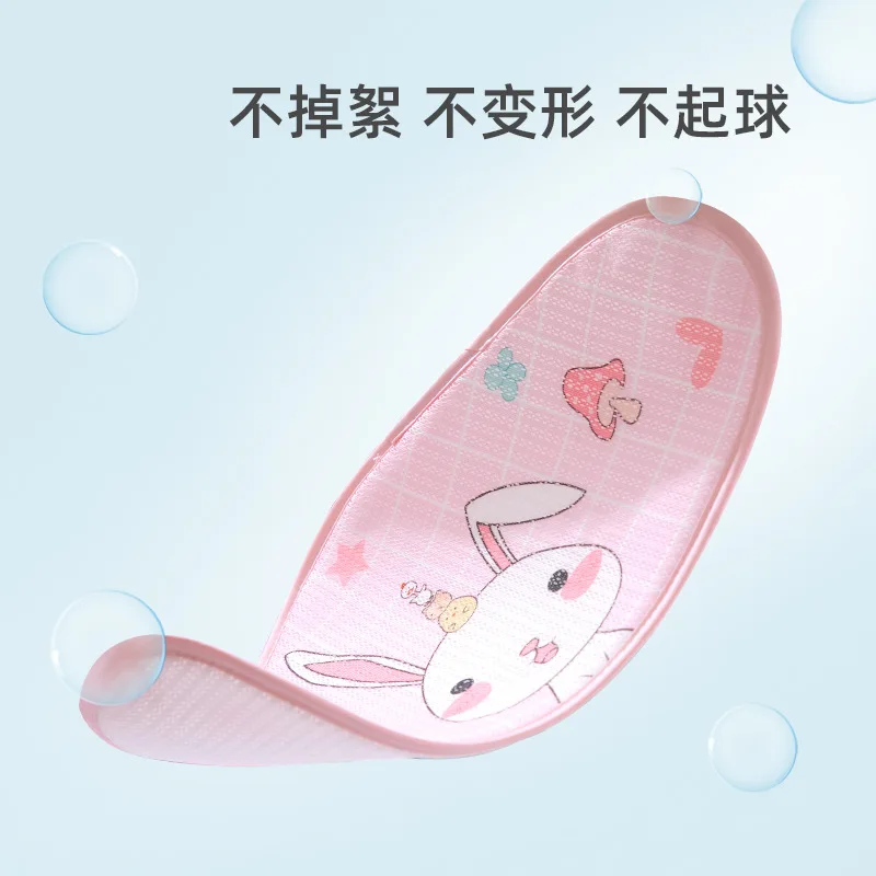 Baby Pillow Cover Newborn Flat Pillow Soft in Summer Sweat Absorbing Breathable in Summer Anti Spitting Milk Cloud Pillow