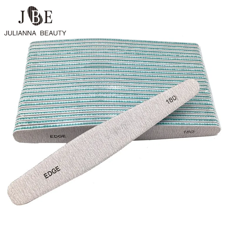 50pcs Double-sided Nail Files Disposable Nail File Set Manicure Tools Portable Sandpaper Pedicure Rasp 180/180 Grit Nail Art