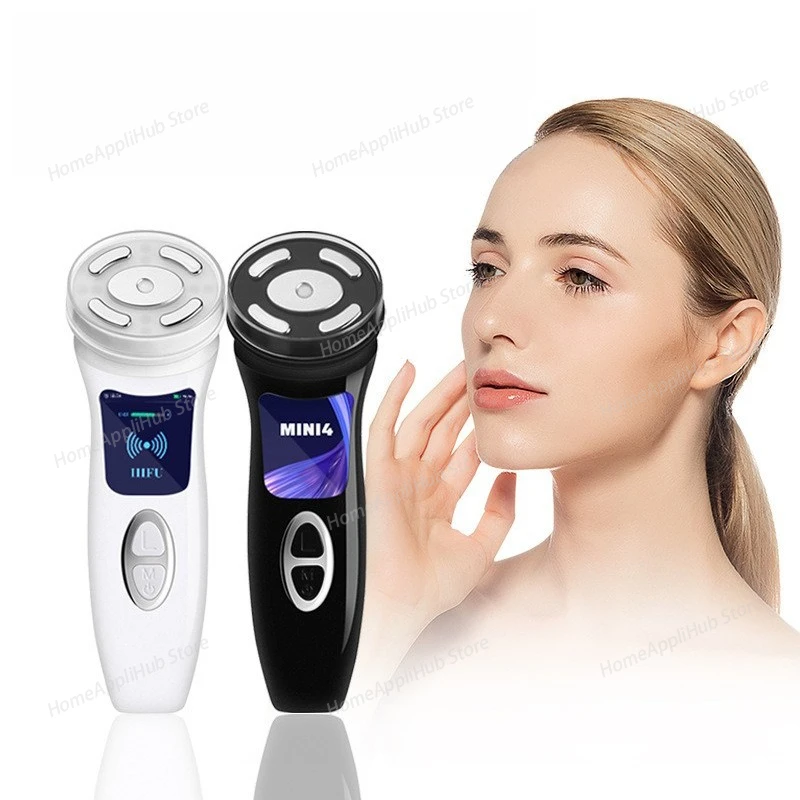 

Mini Handheld 4-in-1 Ultherapy Beauty Device - Home Use Lifting, Firming & Serum Infusion Instrument beauty tools facial machine