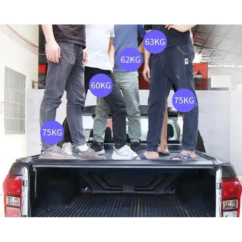 Factory Hot Sale Aluminum Hard Retractle Pickup Truck Bed Range Tonneau Cover D