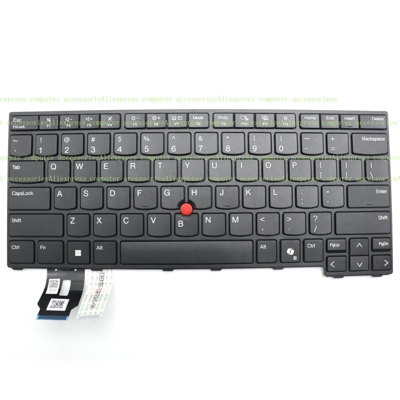 P + 5N21M37780 Клавиатура без подсветки США для ThinkPad L14 Gen 5 T14 Gen 5 P14s Gen 5 P + 5N21M37780 Клавиатура без подсветки США для ThinkPad L14 Gen 5 T14 Gen 5 P14s Gen 5