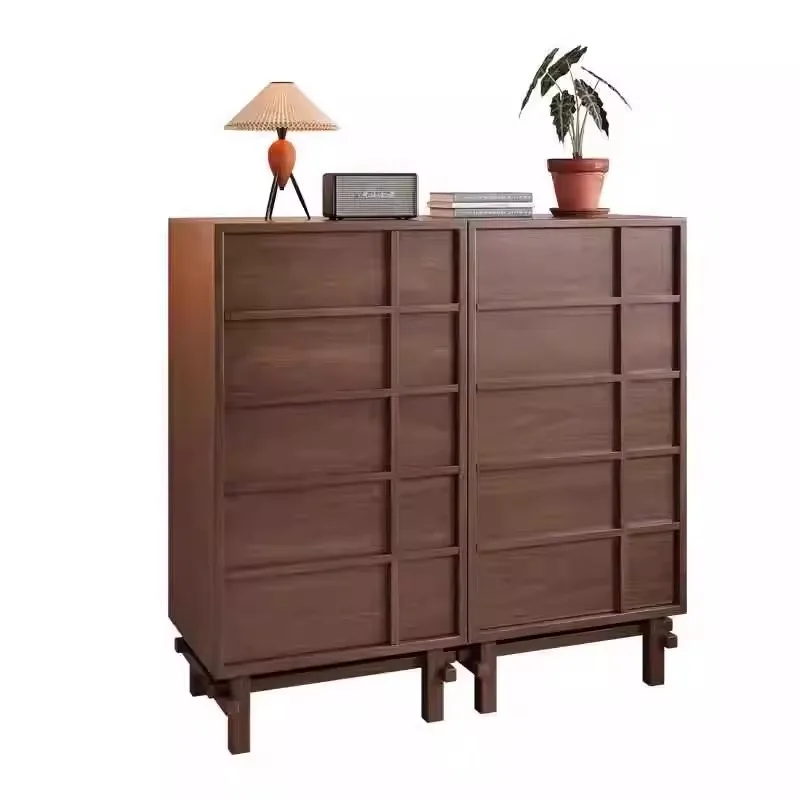 

side cabinet, modern living room, bedroom, dining room, multi-functional storage storage, placed against the wall