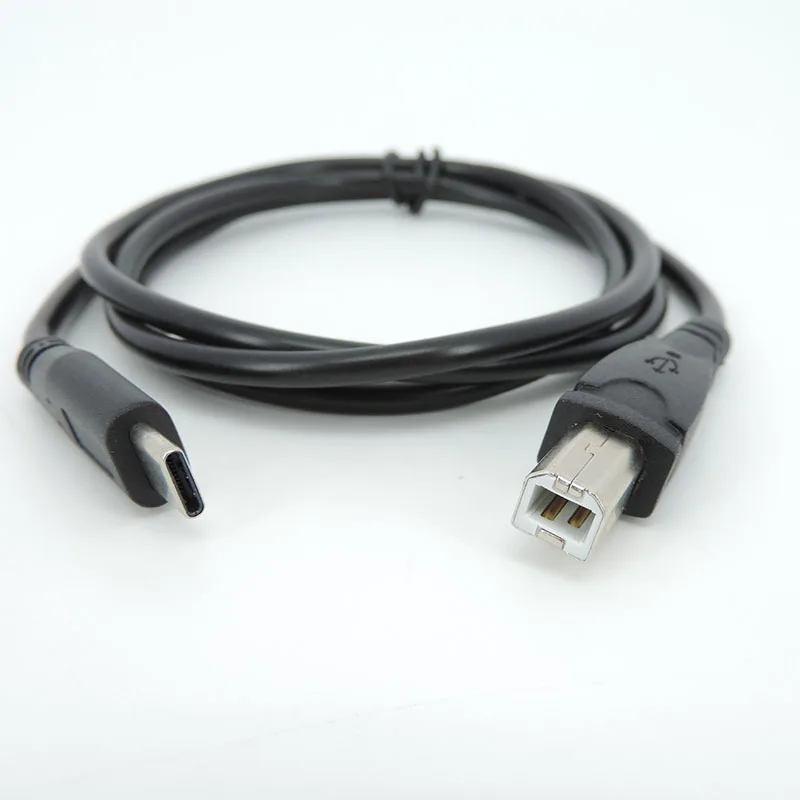 USB-C Type-c Male to USB B Type Male Data Cable Cord 1m for Cell Phone&Printer&Electronic organ Wholesale J17