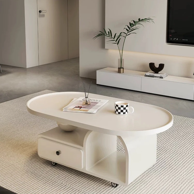 Rustic Luxury Coffee Table Space Saving Modern Minimalist Commercial Center Coffee Table Vintage Mesa Centro Nordic Furniture