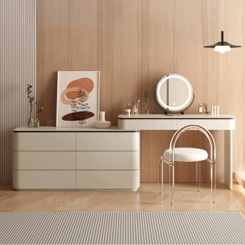 Desk Accessories Dressing Table Mirror Desk Chair Computer Corner Vanity Table Filing Cabinets