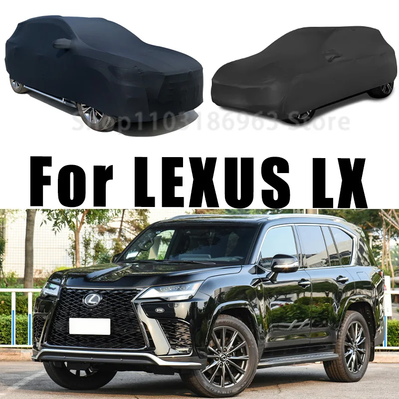 for LEXUS LX outdoor Elastic carcover Sunscreen heat insulation snowcover adustprevention wear-resistant anti-static