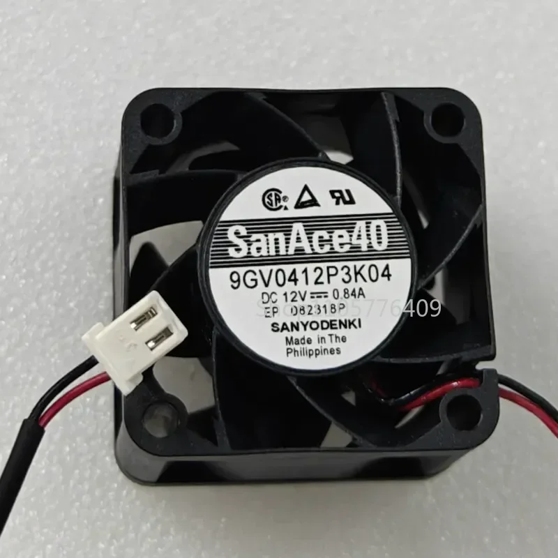 XINYI New Sanyo 9GV0412P3K04 12V 0.84A 4028 Cooling Fan for APW9 Server 4cm