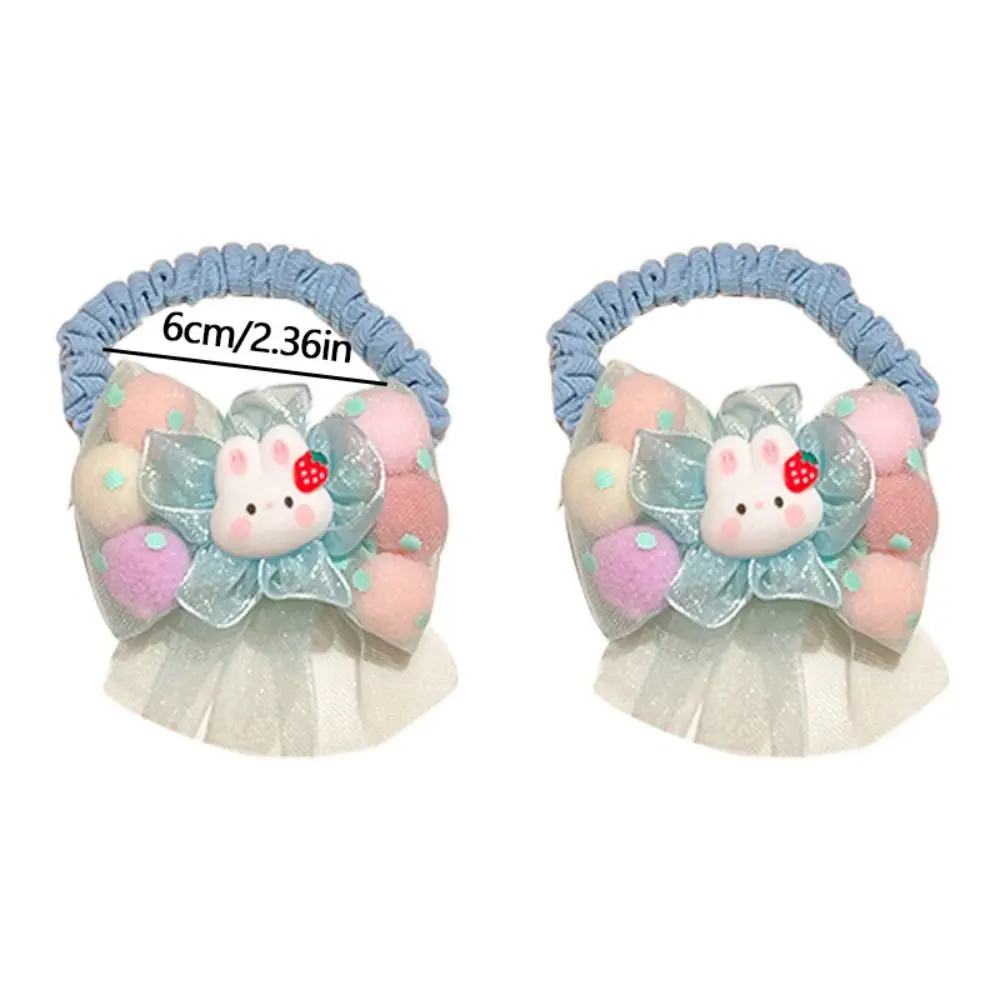 Coletero de dibujos animados para niña, gomas elásticas para el pelo, bonito regalo, novedad