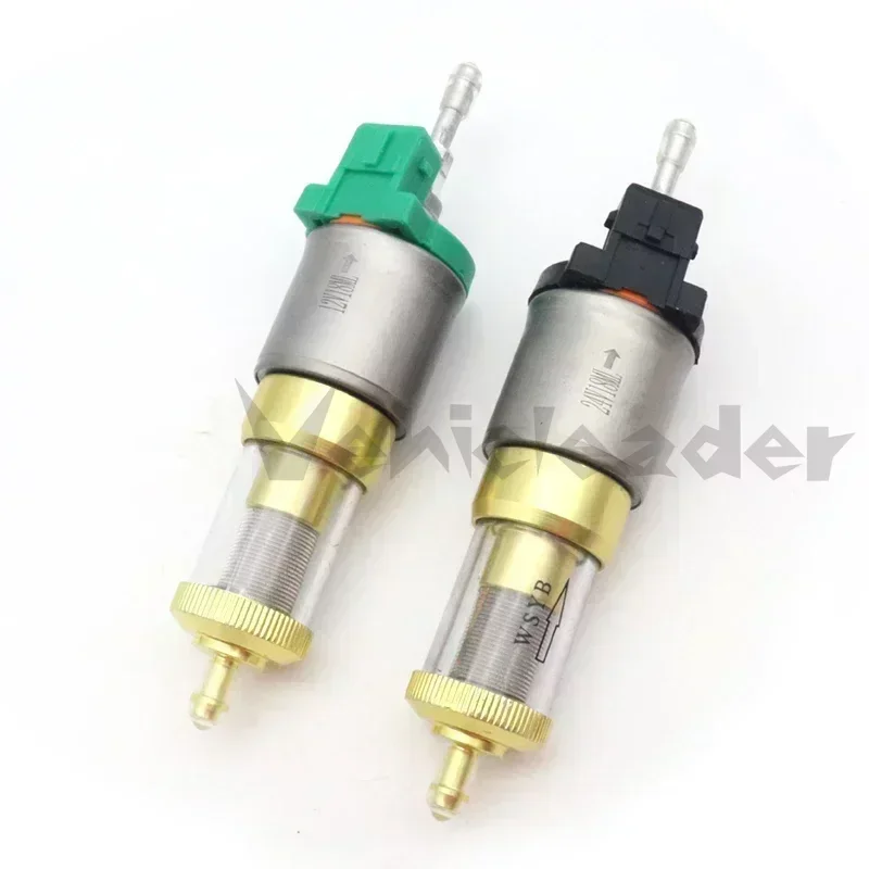 Car Diesel Heater Oil Fuel Pump 18ML16ML Pulse Metering Gas Inline Air Heater Electric Pump Kit for Webasto Eberspache 2KW- 8KW