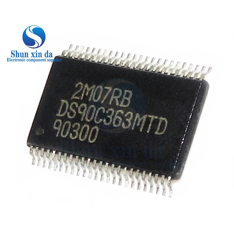 

10 шт. DS90C363AMTD TSSOP-48 DS90C363MTD +3.3V Программируемый LVDS-передатчик 18-битный для плоских панелей DisplayLink 65 МГц В наличии