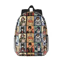 Ostatni zespół Paintbender Avatar Ultimate plecaki Bookbag Bookbag chłopcy uczniowie torby szkolne plecak podróżny torba na ramię