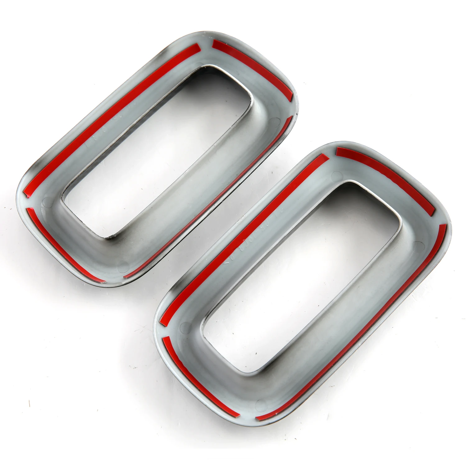 For Aito M9 2024 Car Accessories ABS Carbon Fiber Style Interior Front Side Air Vent Outlet Cover Trim 2pcs image 3