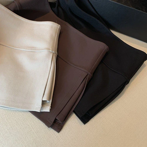 Imagen 2 del producto Gidyq-minifaldas Sexy para mujer, faldas ajustadas con abertura, informales, combina con todo, moda coreana, Y2K, novedad de verano