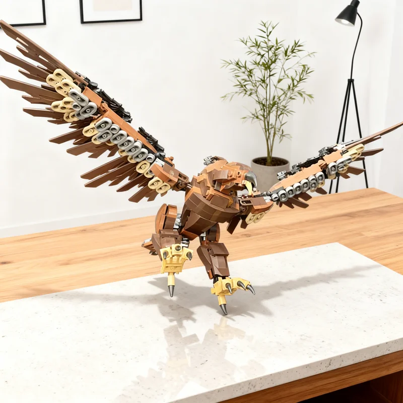 

426pcs MOC Eagle Of Middle Hobbit Lord Rings The Model Building Blocks Creative Gift DIY Display Decor Adult Premium Kids Desk