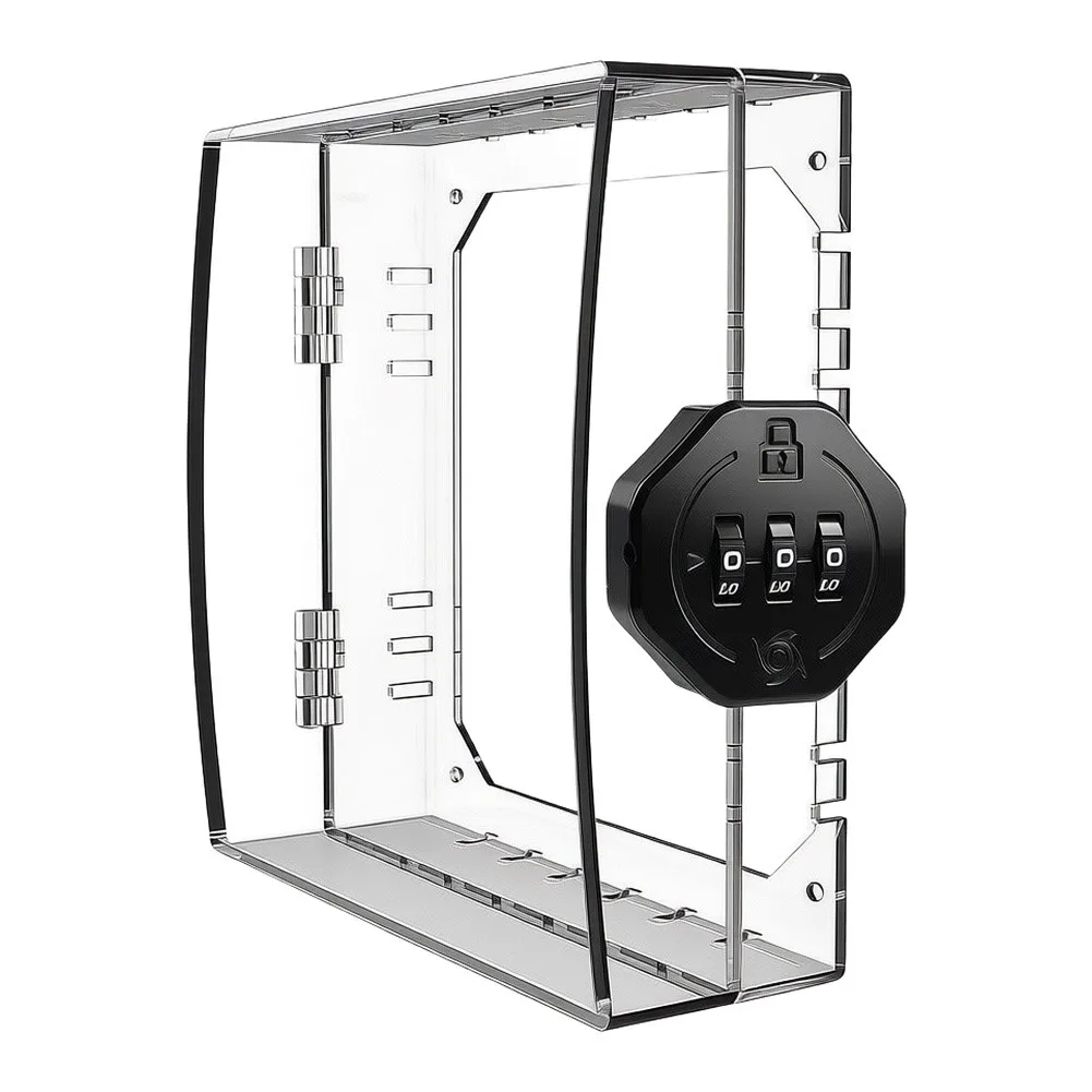 Keyless Security Box Thermostat Lock Box For High-traffic Areas No Drilling Installation For Smart Home Systems