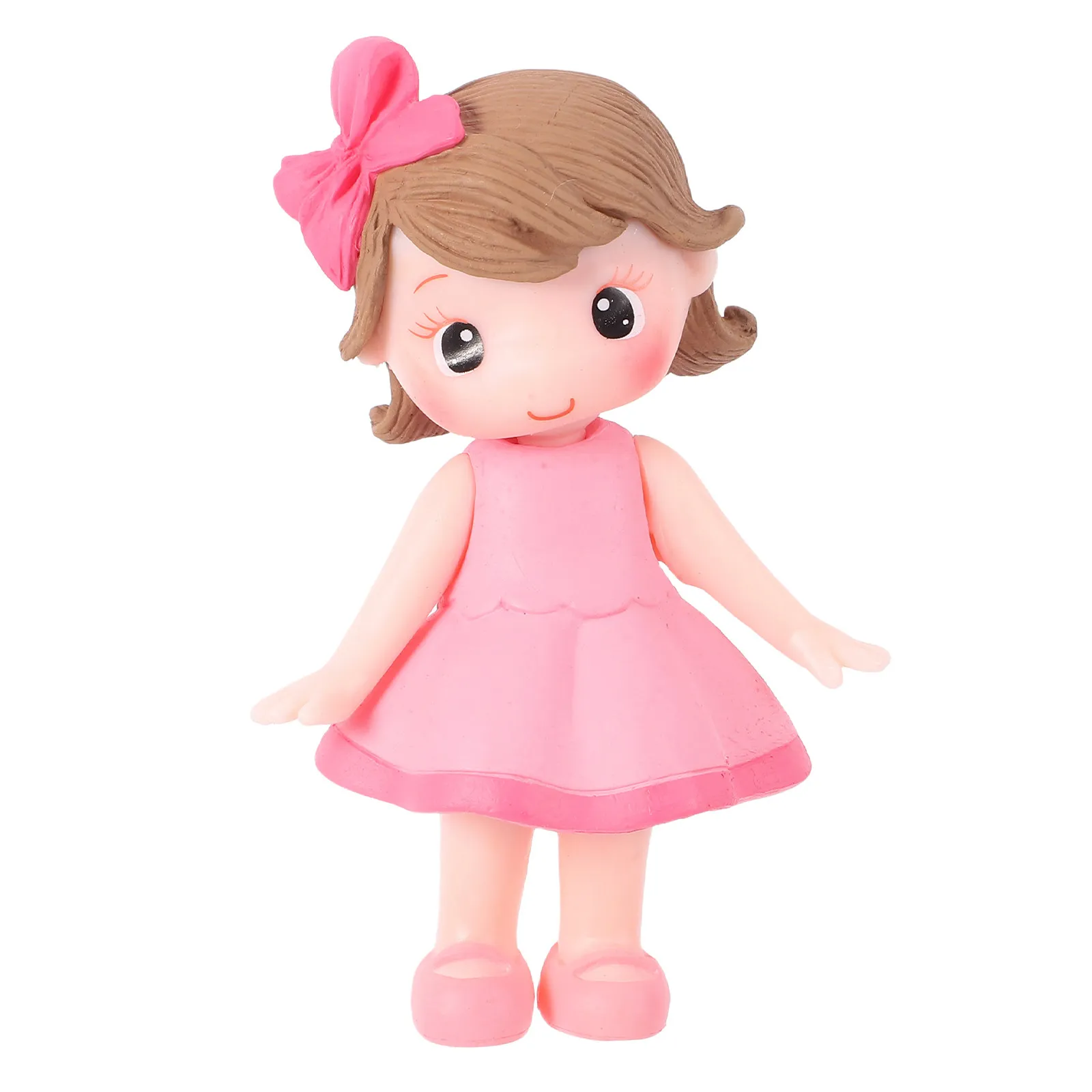 

1 Piece Princess Character Cake Topper Cute Ceramic Girl Theme Decor for Birthday Party Cake Decoration Home Room Decor