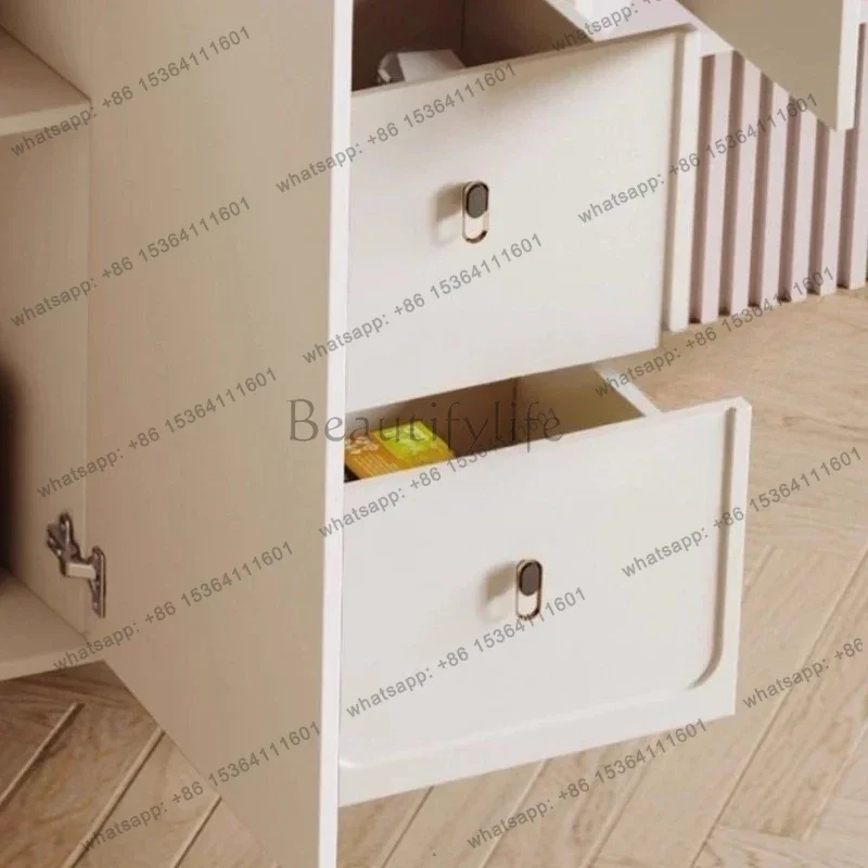Showcase Wood Dining Cabinet Cream Wind Storage Cabinet Storage Locker Dresser Living Room Cabinets Display Cabinet Display