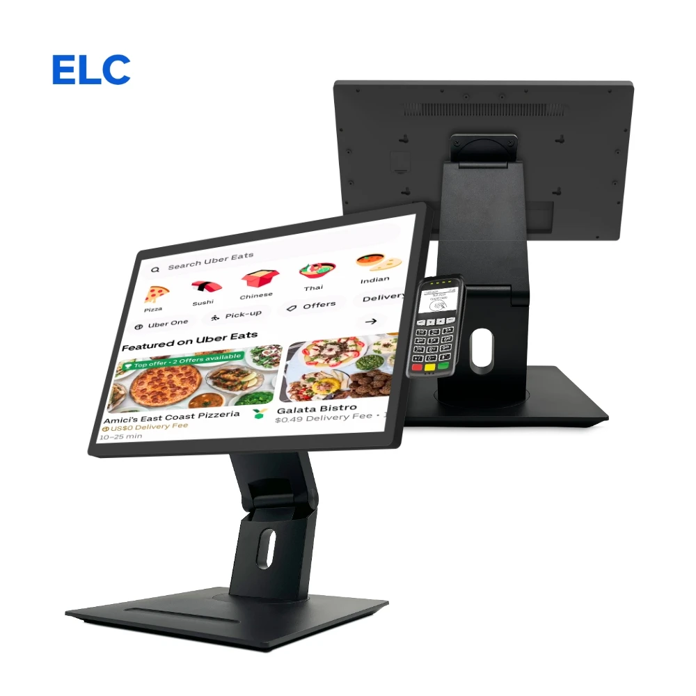21Inch Desktop Digital Signage Kitchen Display Screen Android11 Display Tablette PC Touch Screen Restaurant Pos System Kiosk