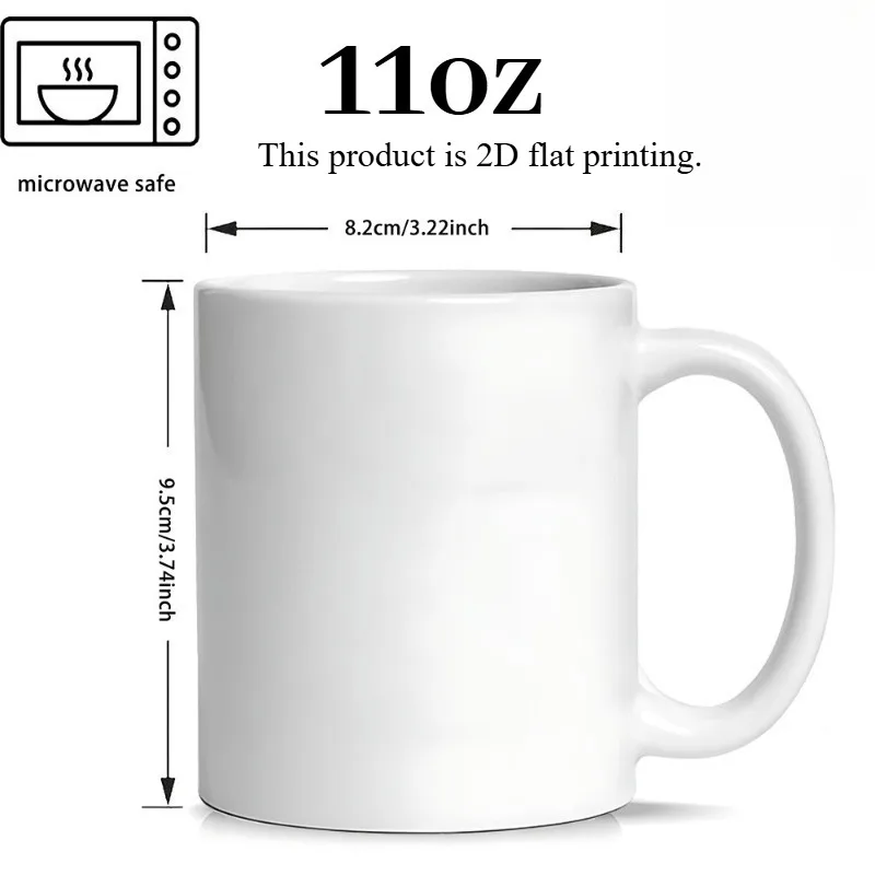 Custom 2D Printed Pet Clinic Mug, Personalized Name Ceramic Coffee Cup 11oz, Dog Cat Stethoscope Design, Microwave Safe, Gift Fo