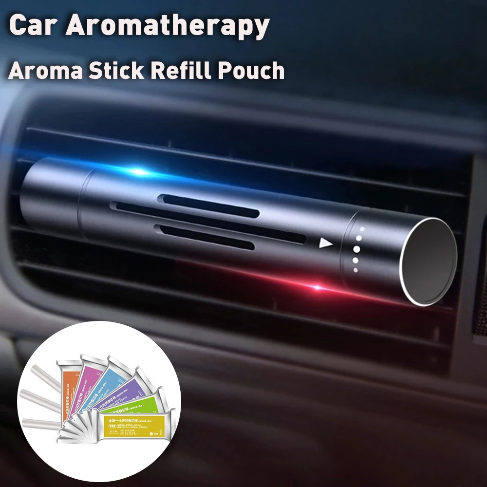 

Car Aromatherapy Auto Air Vent Aroma Stick Replacement Core Lasting Solid Perfume Universal Vehicle Interior Decoration Supplies