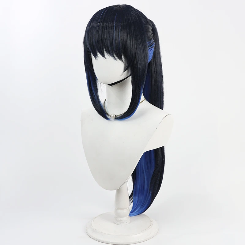 Game Blue Archive Jomae Saori Cosplay Wig Halloween Party Prop Synthetic Hair Heat Resistant Fiber + Wig Cap