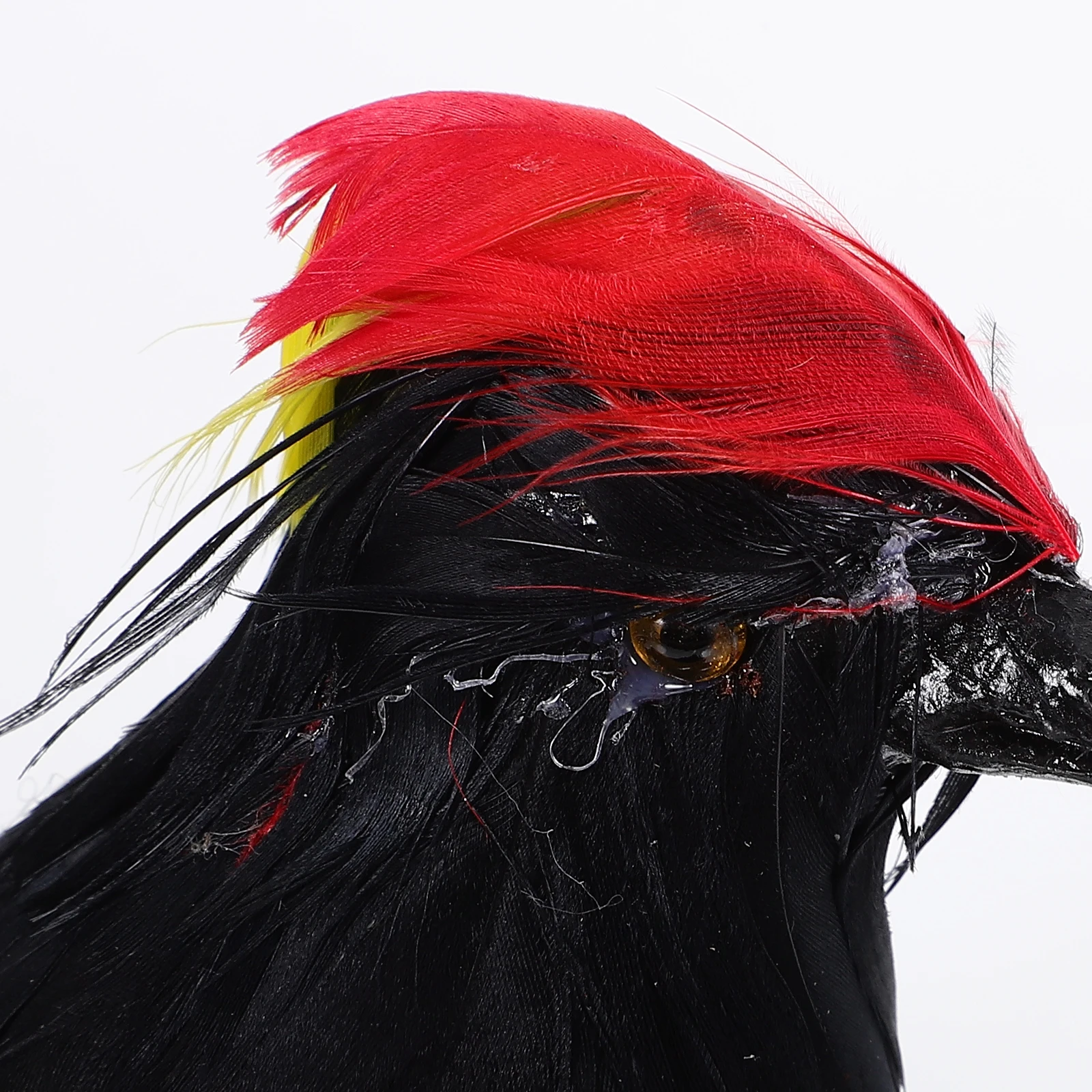 

1pc Woodpecker Bird Hard Model Simulation Bird Teaching Prop Ornament Decoration for School Office