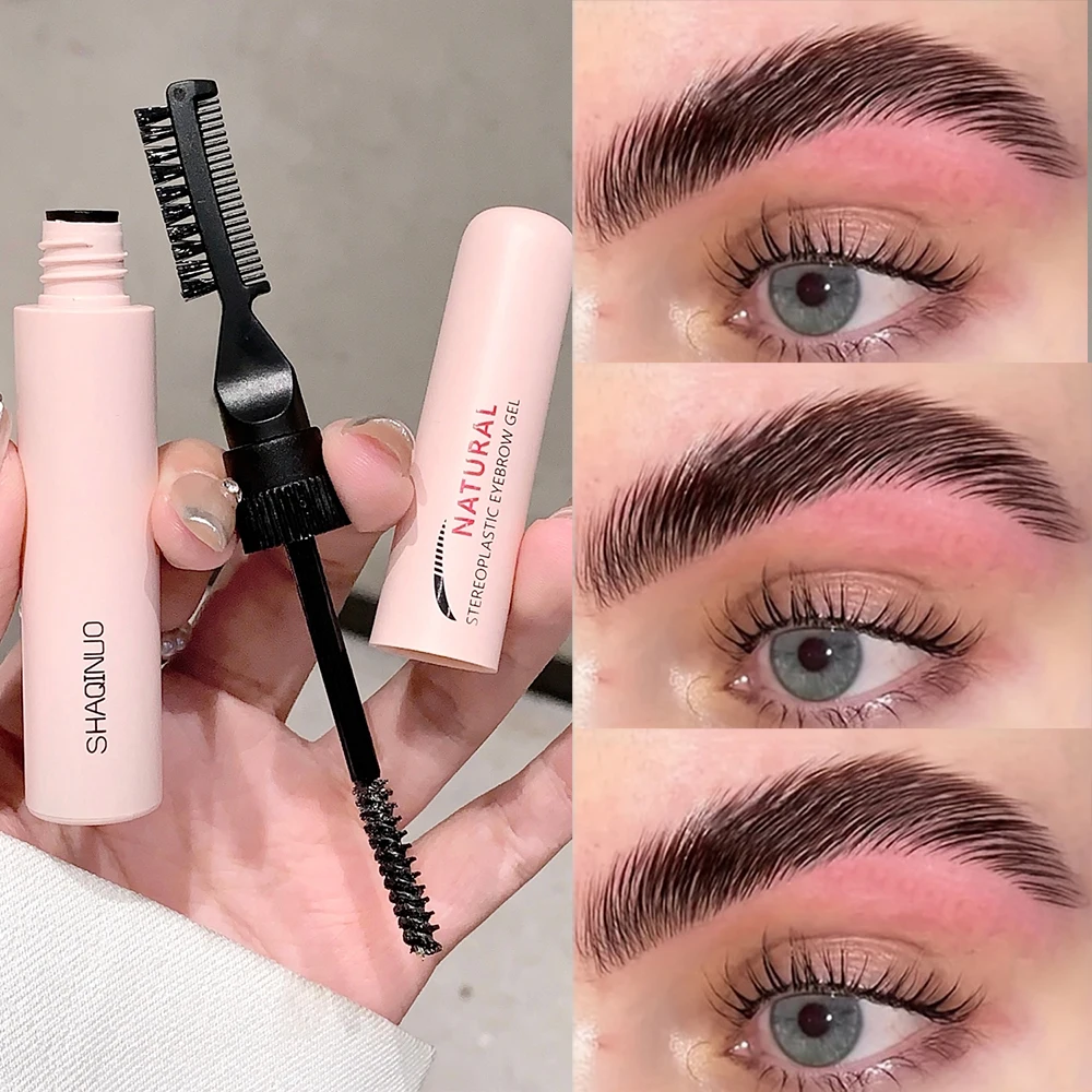 

Natural 3D Brow Gel - Waterproof, Sweat-Resistant, and Film-Forming for Wild, Shaped Brows