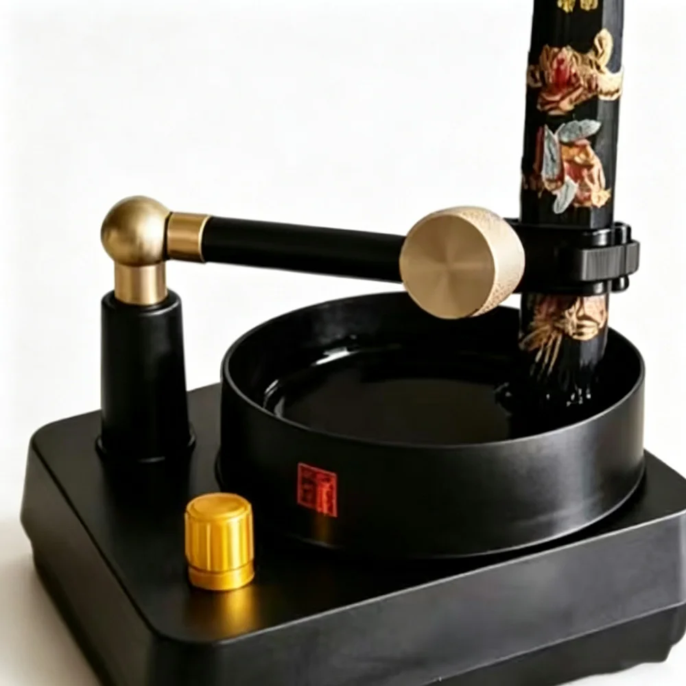 12V Variable‑Speed Electric Ink Grinder, Firmly Holds Ink Sticks with 5~25mm Thickness
