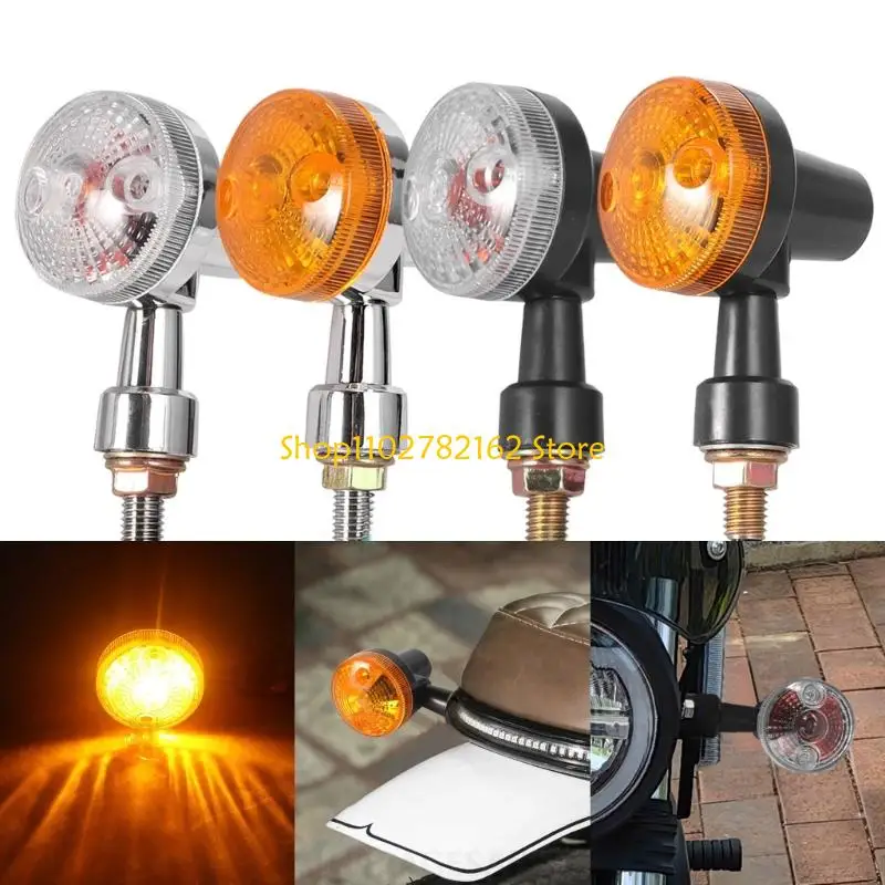 547B Motorcycle Indication Light With Durability ABS Component Shockproof Design Water Resistant For Compatible Models