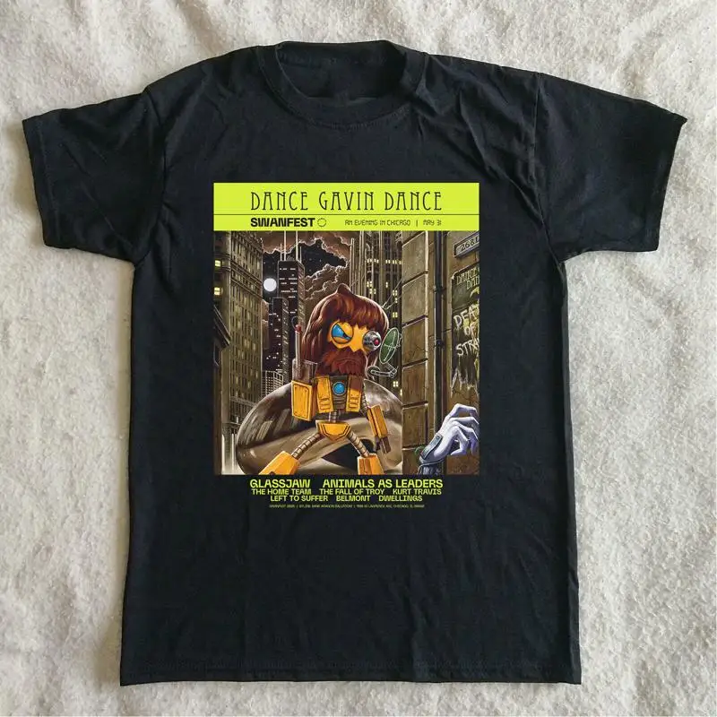 The Fall Of Troy Swan Fest Dance Gavin Dance T Shirt Full Size S-5XL