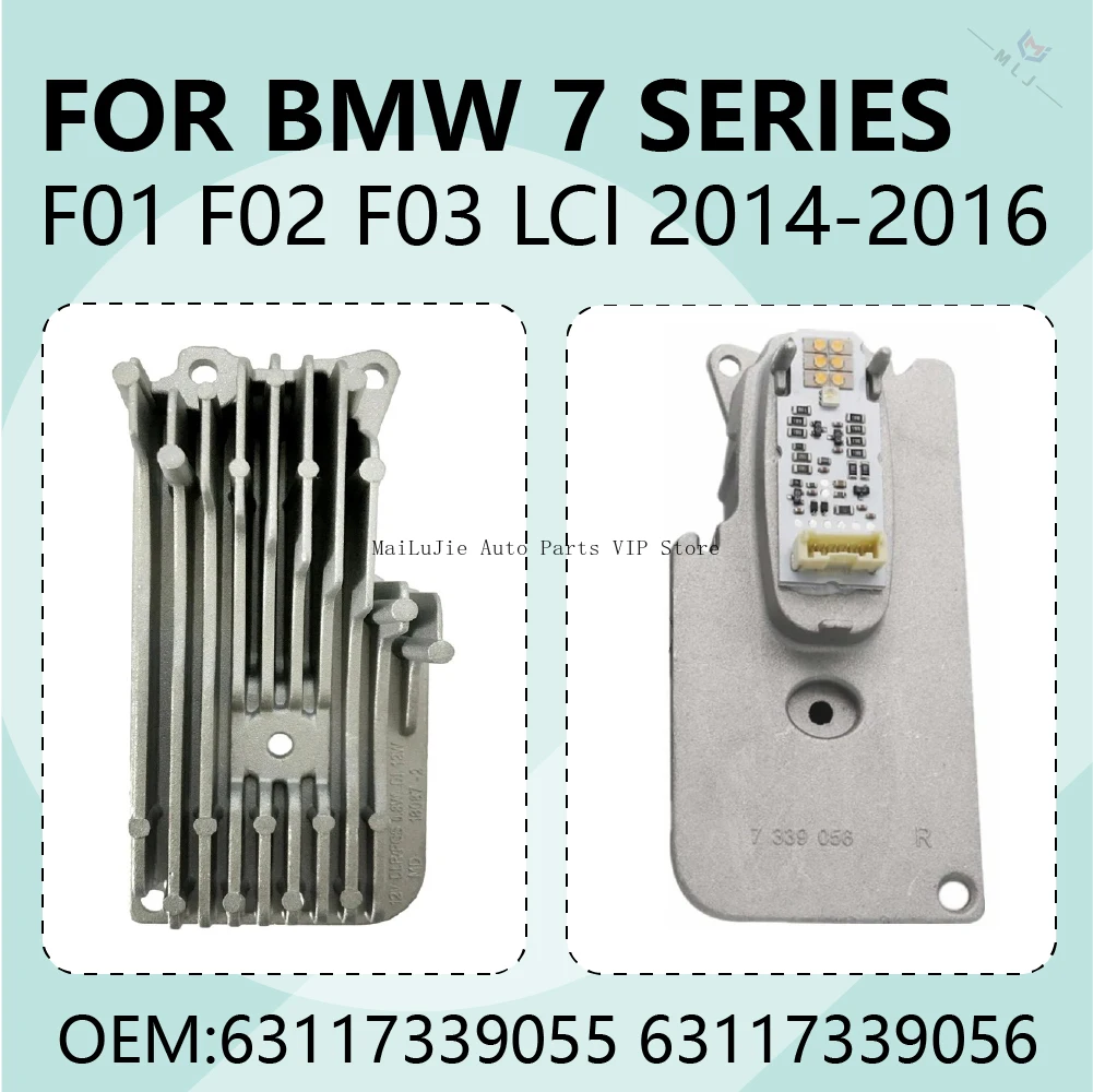 

Suitable for 2014-2016 BMW 7 Series F01 F02 F03 LCI turn signal module OEM 63117339055 63117339056